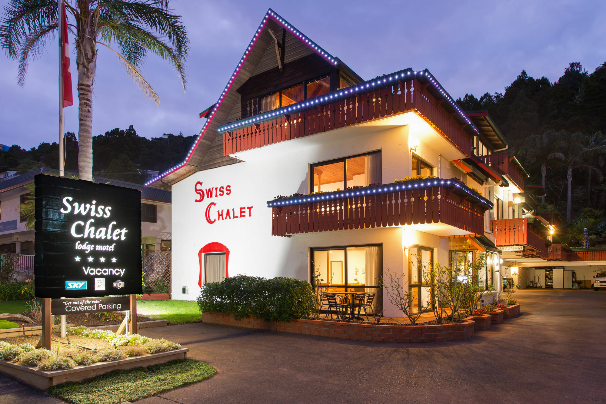 Swiss Chalet alojamiento Motel Paihia Exterior foto